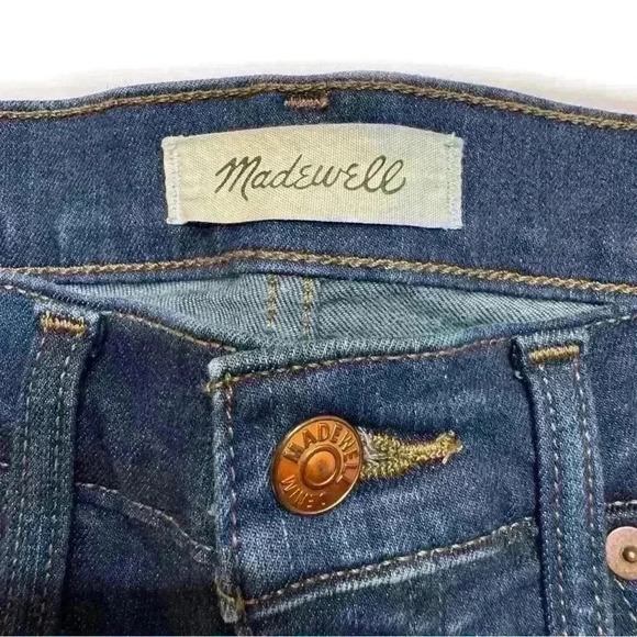 {Madewell} 10” High Rise Skinny in Hayes Stretch Denim Jeans - Picture 5 of 8